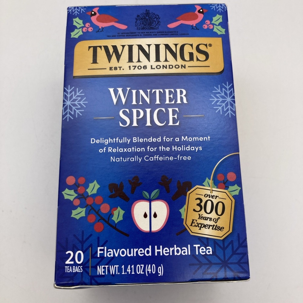Twinings of London Winter Spice Herbal Tea Bags, 20 Count (Pack of 1)